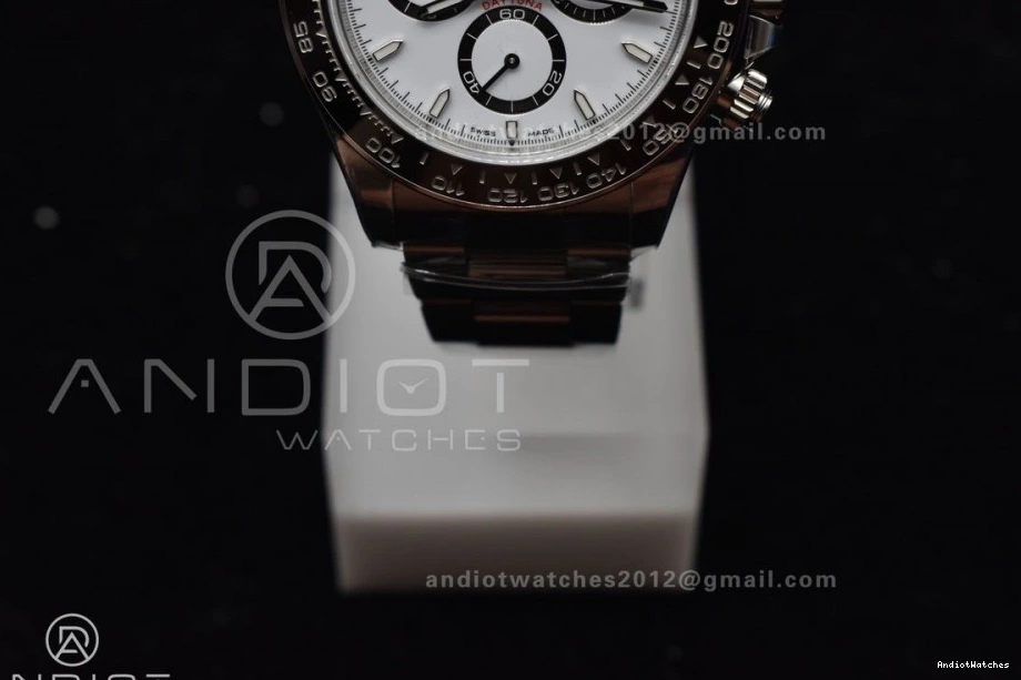 126500 In 1:1 White 1054 904L Dial Factory SBF Rolex Daytona Steel Movement VS SL4801 FreshLook 0919